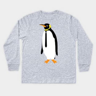 Classy Penguin Kids Long Sleeve T-Shirt